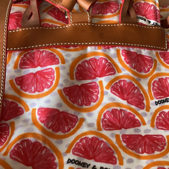 DOONEY & BOURKE Pomelo grapefruit pattern backpack - Picture 12 of 13